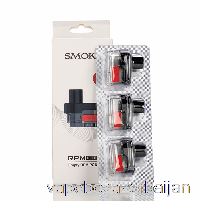 Vape Azerbaijan SMOK RPM Lite Replacement Pods 3.2mL Refillable Pod Capacity